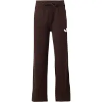 Adidas Pantalon 'Essentials' brun foncé / blanc