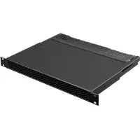 Rittal Conduit d'air pour guide d'aération horizontal 1U Var. de profondeur., Armoire serveur : accessoires, Noir