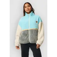 Rip Curl Surf Revival Heritage Polar Full Zip Sweatshirt Bleu XS Femme