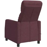 vidaXL Fauteuil de massage relax, tissu violet,