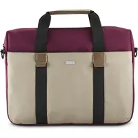 Hama Silvan", durable, de 34 - 36 cm (13,3"-14,1 (14.10", Universel), Sac pour notebook, Beige, Rouge