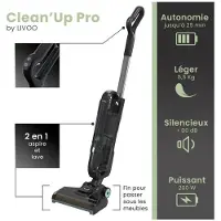 Livoo Aspirateur balai rechargeable 200w - - DOH147V -