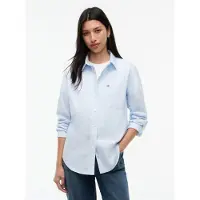 Tommy Hilfiger Chemisier 'ESSENTIAL' bleu clair