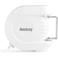 Beldray Corde à linge télescopique pour l'extérieur, corde à linge murale pouvant atteindre 12 mètres, pour l'intérieur et l'extérieur - camping, salle de bain