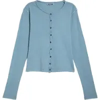 Weekday Cardigan 'Dolores' bleu-gris