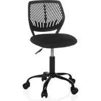 Merkloos Chaise de bureau ergonomique pour enfants avec hauteur réglable