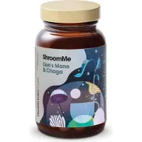 Health Labs ShroomeMe Lion's Mane & Chaga : complément alimentaire pour la concentration, la fatigue et un regain d'énergie, 90 portions