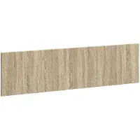 Syfax Tête de lit fixée au mur, en bois stratifié imitation chêne Sonoma