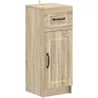 vidaXL Ensemble de 4 meubles de salle de bain UTRECHT, en chêne Sonoma