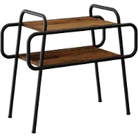 vidaXL Table basse en bois recyclé, 60 x 30 x 51 cm, matériau de bois
