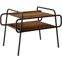 vidaXL Table basse en bois recyclé, 70 x 50 x 51 cm, matériau de bois