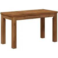 vidaXL Table basse en bois massif d'acacia, dimensions : 60,5 x 30 x 36 cm