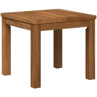 vidaXL Table basse en bois massif d'acacia, dimensions : 40 x 40,5 x 36 cm