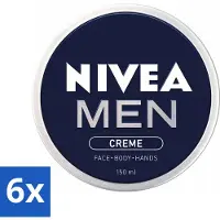 Nivea MEN - Crème - Crème pour le corps - 150 ml - Pack avantage - 6 pièces
