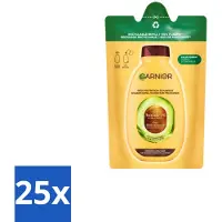 Garnier – Loving Blends – Recharge de shampoing – Huile d'avocat et beurre de karité – Cheveux très secs, ondulés ou bouclés – 250 ml - Lot économique - 25 pièces