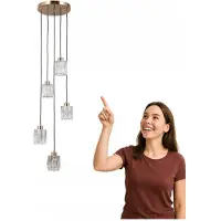 ITALUX TORNO PND-40813-5R-HBR Lampe suspendue