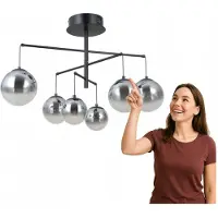 ITALUX Lampe suspendue LED 30W VELADA PND-34381-6-BK