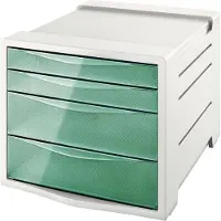 Esselte 2 Large And Small Color Breeze Buc Drawers Gris Enfants