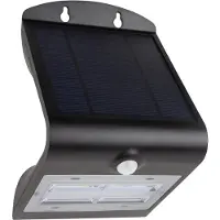 REV Solar LED Butterfly avec détecteur de mouvement 3,2W noir