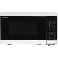 Sharp YC-MG02E-W Mikrowelle Arbeitsplatte 20 l 800 W Blau - Weiß (YC-MG02EW)