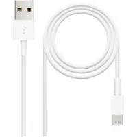 Nanocable Apple Lightning Vers Usb A 2.0 1 M Blanc Blanc One Size
