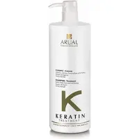 Arual Shampooing à la kératine 1l Each Packed 1 X 1050 G (Shampoing liquide, 1000 ml)