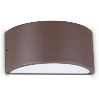 Ideal Lux Applique murale d'extérieur 1x E27 couleur café IP44 REX 370941
