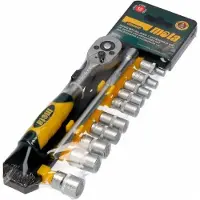 Mota Herramientas Kit Douilles 1/4'' Cr.v. Mota Polyvalence Et Robustesse Pour Vos Travaux Mécaniques. -