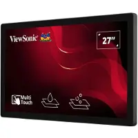 Viewsonic XF2730, 68.6 cm (27"), 1920 x 1080 px, Full HD, 255 cd/m², Capacitif (PCAP), 7H