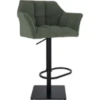 BellaFurn Tabouret de bar design moderne - tabouret haut, réglable, inox, robuste jusqu'à 240 kg, montage facile