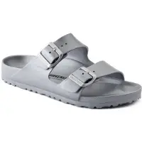 Birkenstock - Sandales "Arizona" pour femmes, en EVA, modèle PP10826 (taille 37 EU), couleur grise