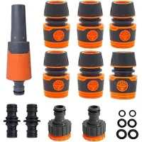 Famanu Kit de raccords pour tuyaux - Matériaux de haute qualité, 10 pièces