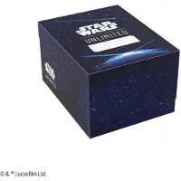 GameGenic Krabička na karty - Star Wars : Unlimited Soft Crate Card Back Blue