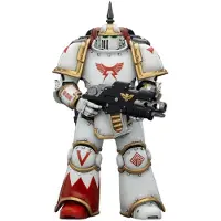Joy toy Figurine Warhammer The Horus Heresy - Légionnaire du MKIII White Scars, 12 cm