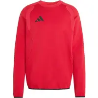 Adidas Hommes, T-shirt de sport, Tt Crew Tepore/Black XXL (XXL), Multicolore, Rouge, Noir, XXL