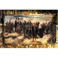 Q-workshop Le Hobbit Tapis de jeu Thorin's Company