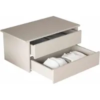 Skye Decor , Armoire de haute qualité (code parental) - Beige sable, 86,2 cm, à fixer au mur