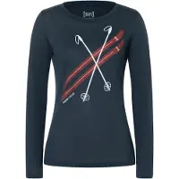 Super.natural Kryssede Ski Long Sleeve T-shirt Vert,Bleu L Femme