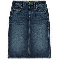 Lee 112385712 Regular Fit Midi Skirt Bleu 27 Femme