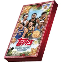 Topps Calendrier de Countdown 2025 Holiday Basketball - Scellé d'Usine
