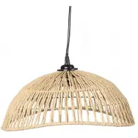Natural Living Suspension luminaire "Micha" en corde - D 35 x H 15 cm