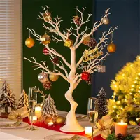 Sonstiges Arbre de décoration de Pâques, 75 cm, blanc. Arbre artificiel à branches pour la décoration de table