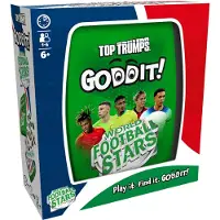Winning Moves GODDIT - Top Trumps World Football Stars - Jeu de cartes - GAGNANTS - 1 à 6 joueurs - 6 ans et plus