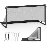 Northix But de football pliable 150 x 71 x 76 cm, structure métallique, filet en PE