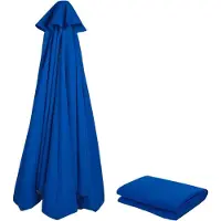 Sonstiges Housse de remplacement pour parasol, diamètre 270 cm, 8/6 branches, couleurs anthracite, bleu, gris, rouge, beige, protection UV 80+, imperméable