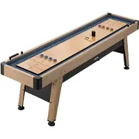 Vevor Table de Shuffleboard 2,7 m en Bois Kit de Jeu de Palets Américain