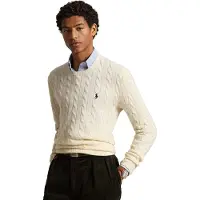 Ralph Lauren Pull-over écru / bleu marine
