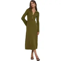 Salsa Jeans 21011656 Midi Dress Vert XL Femme