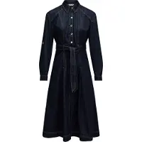 Salsa Jeans 21011527 Long Sleeve Dress Bleu XL Femme