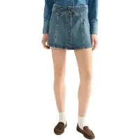 Wrangler Paneled Denim Skirt Bleu 24 / 00 Femme